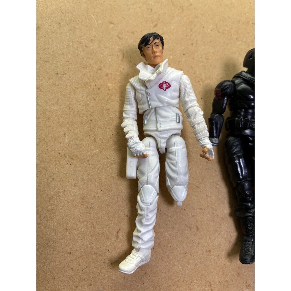 GI Joe Parts Lot Zartan v4 Overkill v2 Snake Eyes v23 Storm Shadow 2002-09